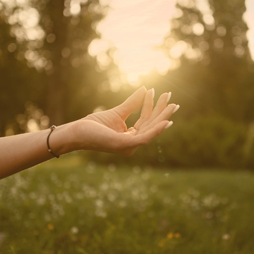 Hand and Sun